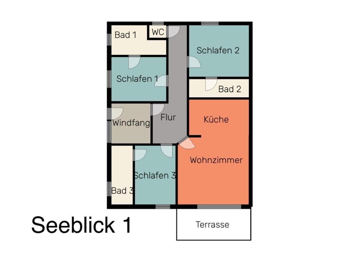 Seeblick 1 Norddeich  Exterior photo